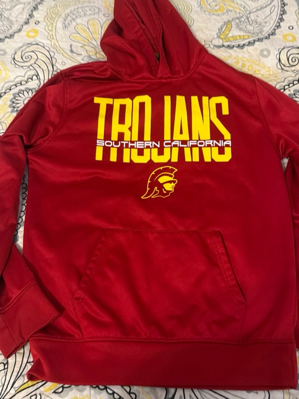 Southern California Trojans Red Hoodie Sweatshirt USC football